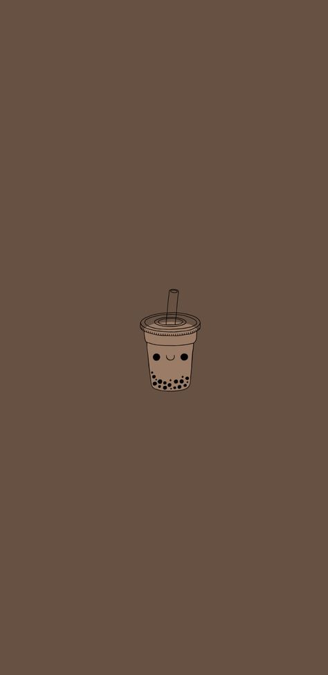 Boba Wallpaper Iphone, Bubble Tea Wallpaper, Bubble Tea Wallpaper Aesthetic, Food Wallpaper Aesthetic Iphone, Boba Wallpapers Aesthetic, Boba Tea Wallpaper, Coffe Aesthetic Wallpaper Iphone, Coffee Color Aesthetic Wallpaper, Boba Tea Aesthetic Wallpaper