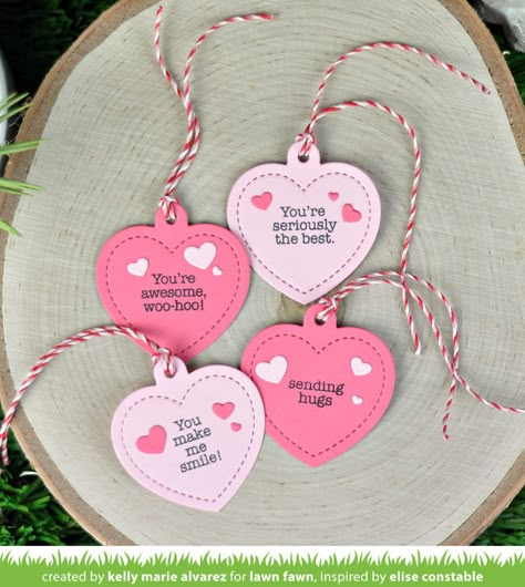 Heart Card Ideas, Small Cards Ideas, Happy Valentines Day Stickers, Website Launch Idea, To From Gift Tags, Roses Are Red Poems, Valentines Day Tags, Valentines Tags, Valentines Day Stickers