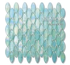 Sicis NeoGlass Iridescent Domes Organza 242 Redecorate Room, Beachy Kitchen, Iridescent Glass Tiles, Blue Glass Tile, Iridescent Tile, Blue Mosaic Tile, Beach Bathroom, Custom Mosaic, Blue Mosaic