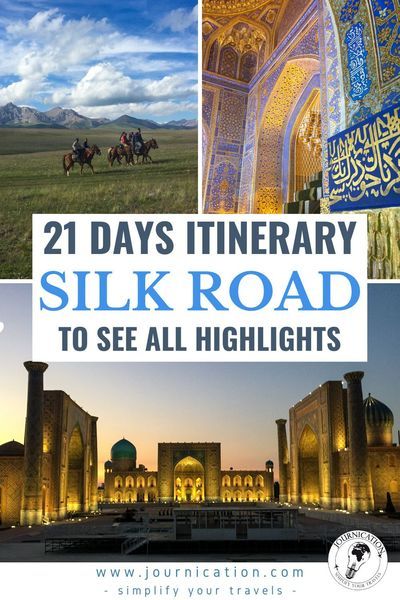 21 days Central Asia route. Hey, you’re looking for Silk Road highlights and adventure in the steppe? In this Travel Guide you find all travel & insider tips you need to know to simplify your planning for the Stan-Countries in Central Asia with beautiful destinations like Samarkand. Find itineraries including maps with all things to do and must-see places in the region with Kyrgyztan, Kazakhstan, Tajikistan and Uzbekistan. Instagram photo spots inspiring your friends #centralasia #silkroad Asia Itinerary, Travel Destinations Asia, Asia Travel Guide, Top Travel Destinations, Silk Road, Travel Themes, Central Asia, Travel Inspo, 21 Days