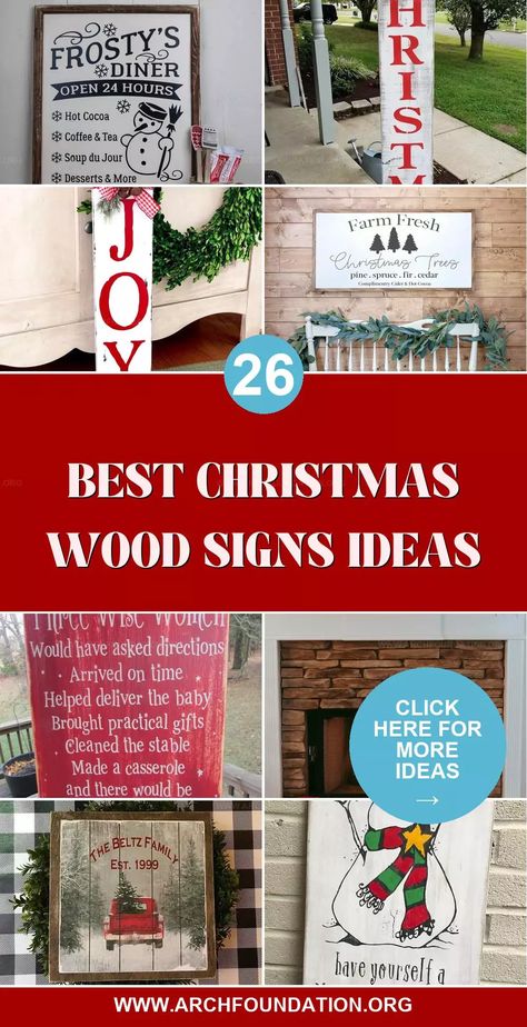 Bringing festive charm into your home is easy with a collection of charming Christmas wood signs as below. These handcrafted pieces add warmth and a touch of nostalgia, helping you create a holiday atmosphere that feels both inviting and uniquely yours. Cricut Christmas Sign Ideas, Homemade Christmas Signs Wood, Wood Signs Ideas, Christmas Signs Wood Diy, Wood Christmas Signs, Christmas Wood Signs, Unique Tree Toppers, Timeless Font, Fresh Christmas Trees