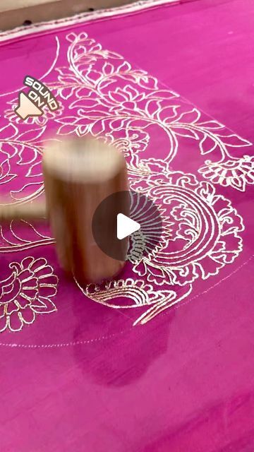 Palash on Instagram: "✨ Sneak peek behind the scenes! Witness the intricate pitta work embroidery transforming our Chanderi Kurti into a masterpiece. 

Stay tuned for the grand reveal of our exquisite pure silk collection! ✨ 

#BehindTheScenes #ChanderiKurti #HandEmbroidery #PittaWork #SneakPeek #ArtisanCraftsmanship #PureSilk #SpecialOccasions #EthnicWear #TraditionalCraft #IndianFashion #HandloomLove #FashionBehindTheScenes #ArtistryInMotion #ComingSoon #StayTuned #HandcraftedLuxury #CulturalHeritage #EmbroideryArt #FashionInProgress #WorkInProgress #ArtisanalFashion #TextileArt #IntricateDetails #FashionDesign #HandmadeWithLove #SilkFashion #ArtisanalCraft #FashionPreview #ArtisanWork

Follow for more amazing collections @palashstore @palashstore @palashstore" Pitta Work Embroidery, Pitta Work, Artisan Fashion, Creative Embroidery, Traditional Crafts, Embroidery Art, Sneak Peek, Textile Art, Pure Silk