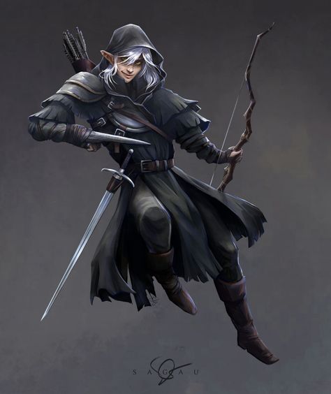 Rogue Arcane Trickster, Rogue Outfit, Rogue Dnd, Rogue Character, Arcane Trickster, Fantasy Figures, Forgotten Realms, Animation Art Character Design, Dungeons And Dragons Characters