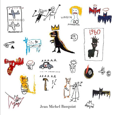 Basquiat Symbols, Jean Basquiat Tattoo, Jean Michel Basquiat Tattoo, Marvel Tattoo Ideas, Basquiat Tattoo, Jean Michel Basquiat Art, Basquiat Art, Abstract Expressionist Art, Marvel Tattoos