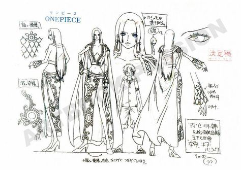 Boa Hancock (ボア・ハンコック Boa Hankokku) \\ One Piece \\ Oda Art, Character Reference Sheet, Character Model Sheet, Nami One Piece, Model Sheet, One Piece Drawing, One Piece Images, Manga Anime One Piece, Anime Drawings Tutorials