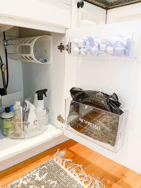 Under sink organization