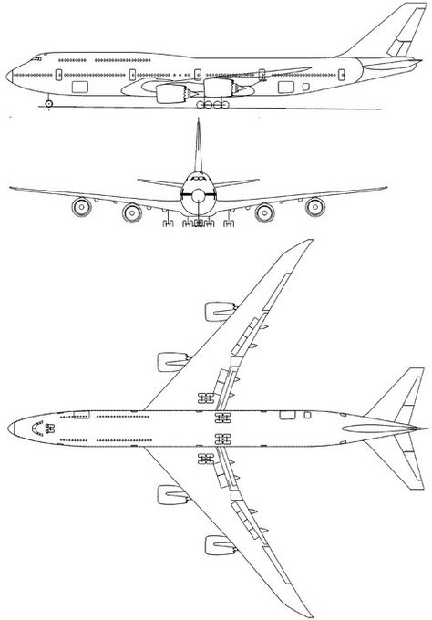 Boeing 747-8 Boeing 747 8, House Blueprints, Boeing 747