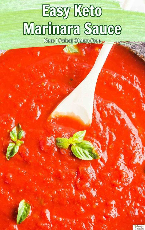 Keto Marinara Sauce, Italian Marinara Sauce, Gluten Free Beauty Products, Low Carb Marinara, Lo Carb Recipes, Keto Sauces, Meat Diet, Low Carb Sauces, Best Low Carb Recipes