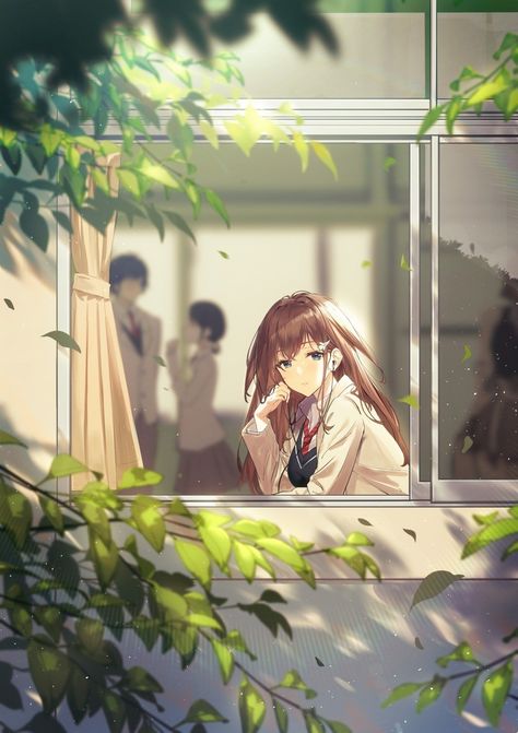 1080p Anime Wallpaper, Image Painting, Highschool Aesthetic, Anime Scenery Wallpaper, Artist Websites, Scenery Wallpaper, An Anime, Anime Scenery, Anime Movies