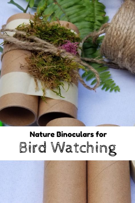 Wildlife Club Activities, Reggio Bird Provocation, Bird Watching Activities For Kids, Bird Preschool, Parts Of A Bird, Binoculars Craft, Binocular Craft, Nature Camp, Labeling Activities