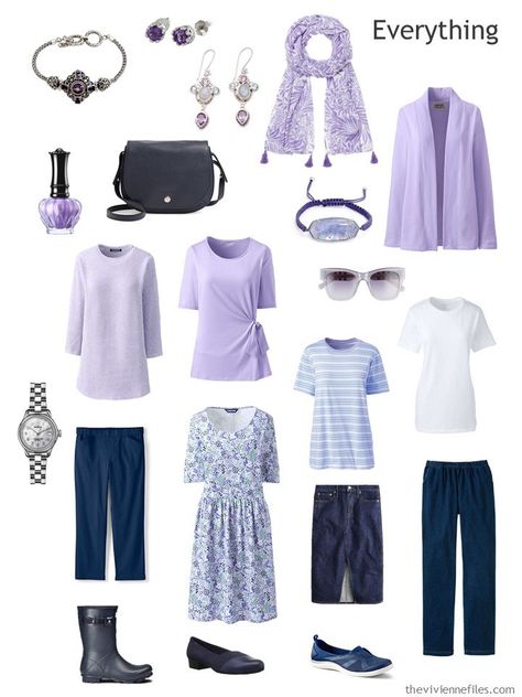 Start with Art: Light of Iris by Georgia O’Keeffe Inspires a Travel Capsule Wardrobe Purple Capsule Wardrobe, The Vivienne Files, Vivienne Files, Travel Capsule, Travel Capsule Wardrobe, Wardrobe Planning, Georgia O Keeffe, The Vivienne, O Keeffe