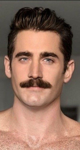 Mustache Reference, Mustache Man, Mens Mustache Styles, Types Of Beards Style, Mustache Aesthetic, Polish Men, Men’s Hairstyles With Mustache, Small Mustache, Cowboy Mustache Styles