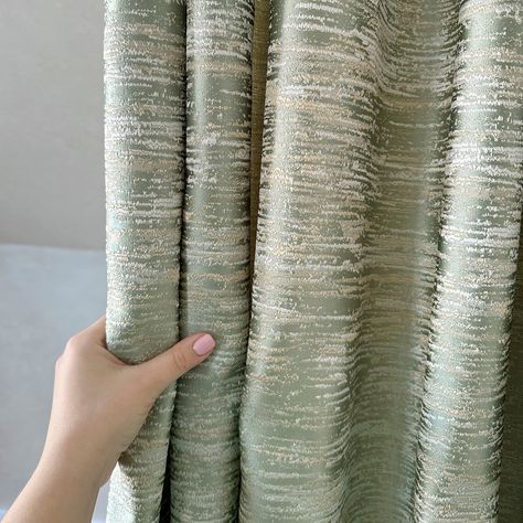 Mint Green Curtains, Mint Curtains, Jacquard Curtains, Window Curtains Bedroom, Pocket Curtains, Pinch Pleat Curtains, Privacy Curtains, Gold Bedroom, Light Mint Green