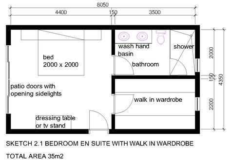 Bedroom With Ensuite Layout, Ensuite Layout, Master Suite Layout, Master Suite Floor Plan, Walk In Wardrobes, Ensuite Design, Master Suite Addition, Bedroom Ensuite, Bedroom Addition