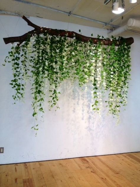 Wall Plants Indoor, Indoor Plant Wall, Grow Room, Hanging Plants Indoor, Deco Nature, Dekor Diy, How To Hang, Room Ceiling, House Plants Decor