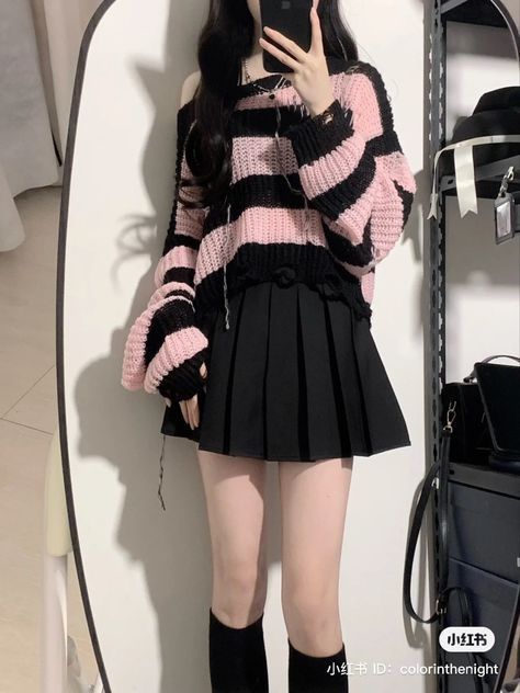 Korean Pinterest, 일본 패션, Girl Korean, Rock Outfit, Korean Casual Outfits, Cute Dress Outfits, Kawaii Fashion Outfits, Girl Attitude, Quick Outfits