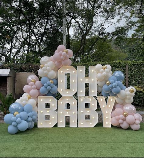 Gender Reveal Setup Ideas, Gender Reveal For Party Decoration, Gender Reveal Venue Ideas, Gender Reveal Ideas For Party Decoration Indoor, Wardrobe Gender Reveal, Gender Reveal Set Up, Diy Gender Reveal Decorations, Gender Reveal Table Set Up, Gender Reveal Decorations Outdoor