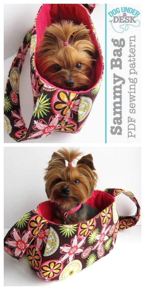 DIY Fabric Dog Sling Carrier Sewing For Dogs Pet Clothes, Pet Carriers Diy Sewing Patterns, Dog Bag Carrier Diy Sewing Patterns, Diy Dog Carrier Pattern, Crochet Dog Sling Pattern Free, Diy Dog Carrier Bag, Puppy Sling Pattern Free, Dog Bag Pattern, Free Sewing Patterns For Pets