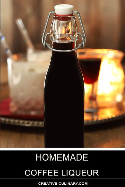 Homestead Essentials, Homemade Liqueur Recipes, Coffee Vodka, Mixed Drink Recipes, Liqueur Recipes, Homemade Kahlua, Kahlua Recipes, Coffee Liqueur Recipe, Maple Whiskey