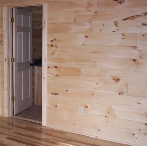 Tongue And Groove Pine Walls, Pine Walls Tongue And Groove, Tounge And Groove Walls Living Rooms, Pine Tounge And Groove, Pine Tongue And Groove Walls, Camp Interior, Cabin Flooring, Tounge And Groove, Airbnb Interior