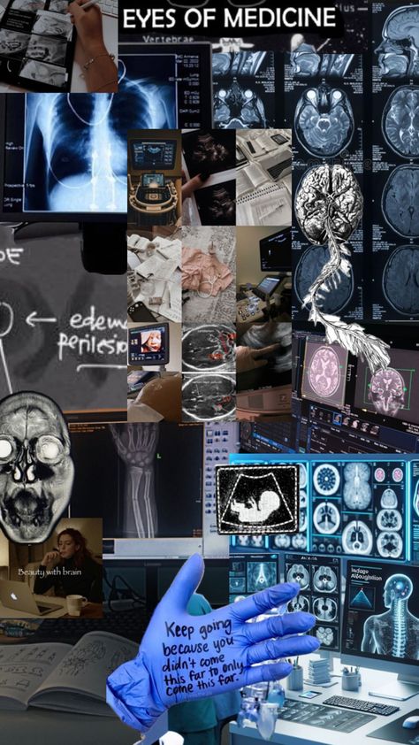 Radiology-eyes of medicine Radiography Student, Nuclear Medicine Technologist, Medical Terminology Study, Dream Psychology, Nursing School Inspiration, Radiology Student, Radiology Technician, Medical Photography, Medical School Life