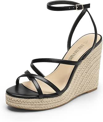 Raffia Sandals, Sandal Platform, Espadrilles Platform, Platform Espadrilles, Platform Heels Chunky, Platform Wedge Sandals, Sandals For Women, Open Toe Sandals, Platform Wedge