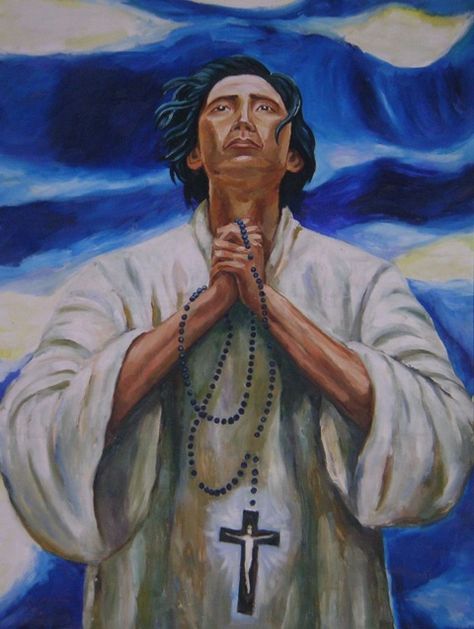 Feast day 28 September St Lorenzo Ruiz & companions St Lorenzo Ruiz, Saint Lorenzo, Tokugawa Shogunate, Liturgical Colours, Saint Lawrence, St John Paul Ii, Mother Images, San Lorenzo, Patron Saints