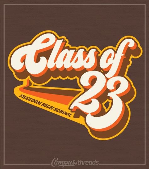 Class Of Shirt Ideas, Freshman Class Shirts, Sophomore Class Shirts, Class Tshirts Designs, Seniors Logo, Class Shirt Ideas High Schools, Senior Logo, Senior Hoodies, Class Of 23