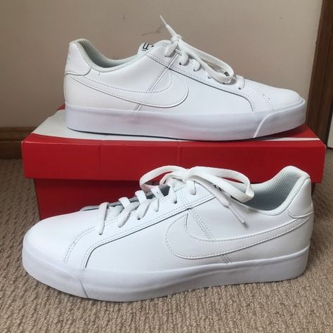 Size 11 woman’s Nike Court Royale Nike Court Royale, Nike Cortez Sneaker, White Sneaker, Nike Shoes, Sneakers Nike, Nike, Sneakers, Closet, Quick Saves