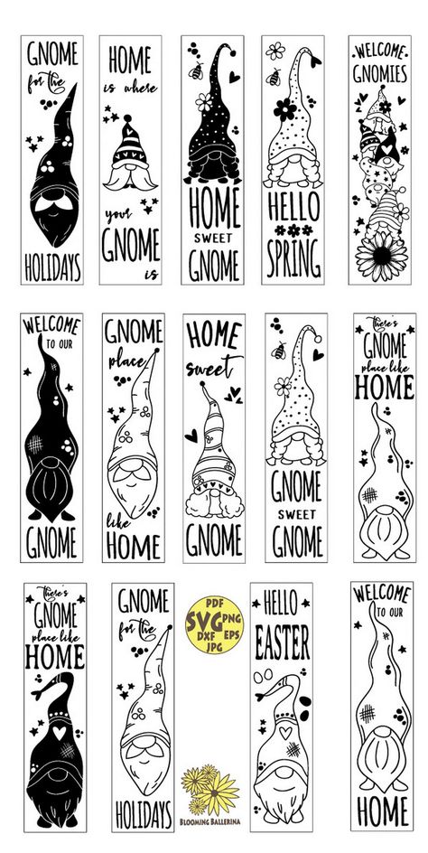 Gnomes Cricut Crafts, Gnome Signs Diy, Gnome Door Sign, Gnome Welcome Signs For Porch, Gnome Welcome Sign Diy, Cricut Welcome Sign, Gnome Sweet Gnome Sign, Gnome Welcome Sign, Welcome Gnome