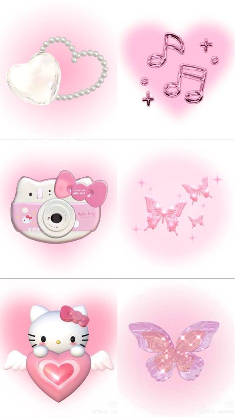 Hello Kitty Highlight Instagram, Pink Lv Wallpaper, Easy Skull Drawings, Pink Hello Kitty Wallpaper Iphone, Instagram Graphic Design, Pink Pages, Insta Highlights, Walpaper Hello Kitty, Cute Bunny Cartoon