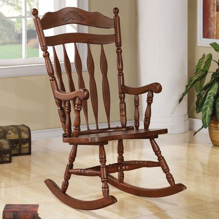 Classic Rocking Chair, Wooden Rocking Chair, Wooden Rocking Chairs, Wood Rocking Chair, Gio Ponti, Coaster Furniture, Chaise Lounge Chair, Wood Chair, Art Plastique