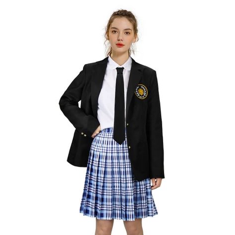 Costume School Uniform, Mia Thermopolis, The Princess Diaries, Halloween Princess, Plus Size Costume, Your Cosplay, Plaid Pleated Skirt, Princess Diaries, Party Suits