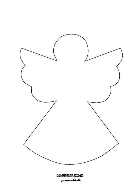 Felt Crafts Christmas Templates, Christmas Ornaments Templates, Angel Template, Laser Cut Christmas Ornaments, Angels Art, Angel With Wings, Christmas Ornament Template, Laser Cut Christmas, Christmas Tree Template