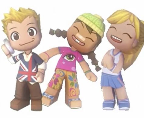 Wii Characters Aesthetic, My Sims Wii Characters, My Sims Wii, Mysims Characters, Mii Pfp, Wii Characters, Tomodachi Life, Retro Games Poster, Cute Slides