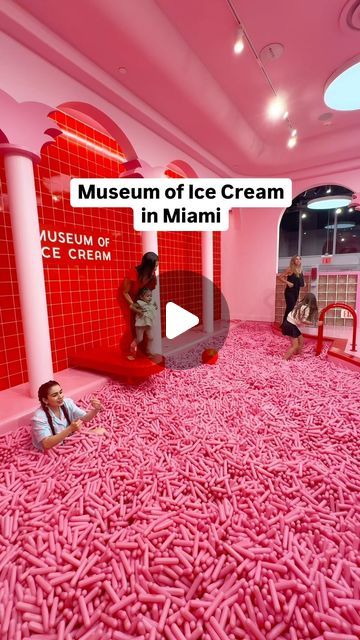 Miami_wonderful on Instagram: "Museum of Ice Cream in Miami 🍦🎉  Located in Downtown, it has 12 interactive rooms, duration: 1 to 1.5 hours. You can enjoy unlimited ice cream! You’ll love every corner of this museum. My favorite attraction was the pool of sprinkles where you can jump in and hide!   Open daily except Tuesdays Weekend: 10 AM - 8:30 PM Weekdays: 10 AM - 7:30 PM Admission Weekday tickets: From $25 Weekend tickets: From $33 Children aged 2 and under: Free Available online only  Address:  851 NE 1st Ave, Miami, FL 33132 . . Museo del helado en Miami   Esta ubicado en Downtown, tiene 12 salas interactivas, duración: 1h y 1:30h. Puedes comer helado ilimitado. Te va gustar todos los rincones de este museo. Mi atracción favorita fue la piscina de chispas donde puedes saltar y escon Instagram Museum, Ice Cream Museum, Museum Of Ice Cream, Downtown Miami, Jump In, 5 Hours, Miami Fl, Sprinkles, Miami