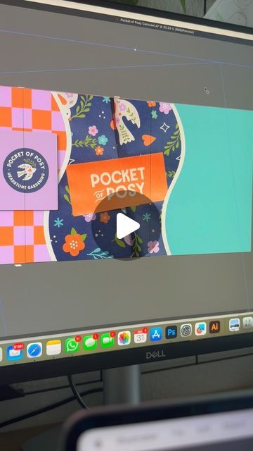 Elena David | Brand & Web Design Studio on Instagram: "It’s Carousel Day today! Let’s take another look at the new brand identity I designed for Pocket of Posy @headstone_gardening. I’m so happy with how this one turned out 💕 What do you guys think? Know someone who would like this? Let them know 😍 . . . #branding #graphicdesign #logodesign #startup #smallbusiness #designbywomen #brandidentity #brandidentitydesign #logotype #briefclub #thebriefbabes #packagingdesign #graphicjuice #branddesigner #logoinspiration #logoinspirations #trendingsounds #branding101 #boldbranding #colorfulbranding #trendingreels #sustainablebrands #typehaus #brandideas #packagingdesigninspo #smallbusinessowner #youaretypography #logosai #logobook #brandinfluencer" Branding 101, Web Design Studio, Brand Identity Design, Brand Colors, Design Tutorials, Logo Inspiration, Design Inspo, Carousel, So Happy