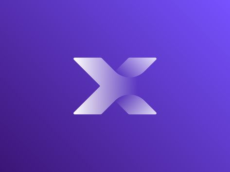 X Letter + Arrow Unused Logo Concept by Dmitry Lepisov on Dribbble X Typography, Innovation Logo, X Letter, 3d Logos, Gradient Logo, Logo Poster, Arrow Logo, Letter X, App Logo