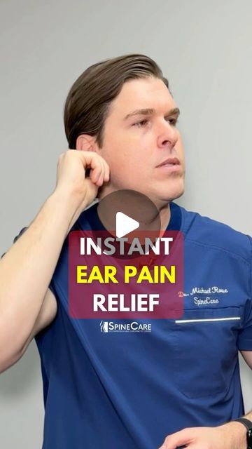 Relieve Ear Pressure, Ear Drainage, Michael Rowe, Ear Pressure, Ear Ache, Personal Hygiene, Chiropractic, Simple Tricks, Home Care