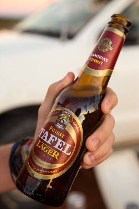 Southern Namibia A popular local beer, Tafel Lager. Travel In Africa, Local Beer, Soy Sauce Bottle, Travel Stories, Beer Bottle, Borders, Beer, Magazine, Travel