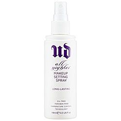 Urban Decay - All Nighter Long-Lasting Makeup Setting Spray #sephora 30 dlls. Best Makeup Setting Spray, Make Up Spray, Music Festival Makeup, How To Wear Makeup, Beach Makeup, Glam Punk, Urban Decay All Nighter, Makeup Tip, All Nighter