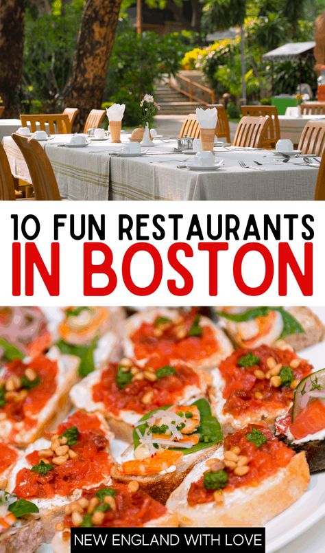 Dinner In Boston, Best Places To Eat In Boston, Best Brunch In Boston, Best Places To Eat Boston Ma, Boston Places To Eat, Breakfast In Boston, Boston North End Restaurants, Cambridge Boston, Boston Restaurants With A View