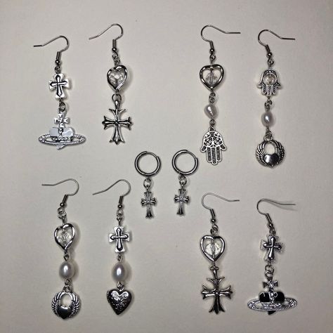 Nana Piercing, Nana Inspired Jewelry, Nana Jewelry, Jewellery Luxury, Rockstar Girlfriend, Piercing Inspo, Nana Osaki, Jewelry Lookbook, Chrome Hearts