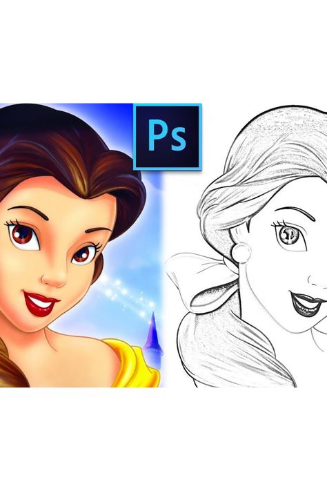 Photoshop Tutorials | How to Convert image into Pencil Drawing How To Make Sketch, Sketch Photoshop, Photoshop Pics, Photoshop Tutorial, Pictures To Draw, Pencil Sketch, Pencil Drawing, Ceiling Design, Enjoy It