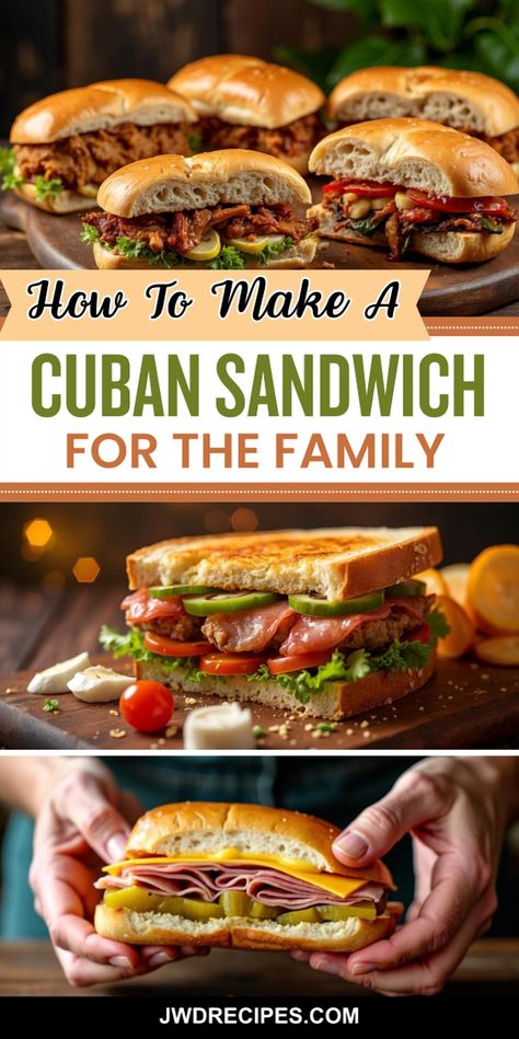 Learn how to craft the ultimate Cuban Sandwich with our detailed guide. Amaze your friends and family with your expert sandwich-making abilities. Explore more recipes at www.jwdrecipes.com. Cuban Sandwich Recipe, Cuban Sandwiches, Homemade Sandwich, Cuban Sandwich, Feta Recipes, Meat Sandwich, Slow Cooker Pulled Pork, Pot Roast Recipes, Cuban Recipes