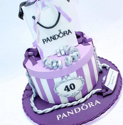 Pandora birthday cake - cake by Celebration cakes - CakesDecor Pandora Cake Ideas, Pandora Birthday Cake, Pandora Cake, Elegant Cake Design, 13 Birthday Cake, Unique Birthday Cakes, Cinderella Cake, Elegant Cakes, Cake Designs Birthday