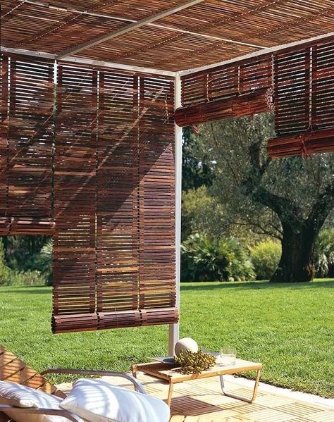 Pergola Modern, Balkon Decor, Patio Privacy, Wood Pergola, Backyard Privacy, Pergola Design, Wooden Pergola, Patio Shade, Backyard Pergola