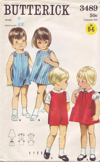 Brother Sister Outfits, Vintage Dresses 1960s, Sister Outfits, Make Your Own Clothes, Butterick Sewing Pattern, Couture Vintage, Vestidos Vintage, Love Sewing, Mode Vintage