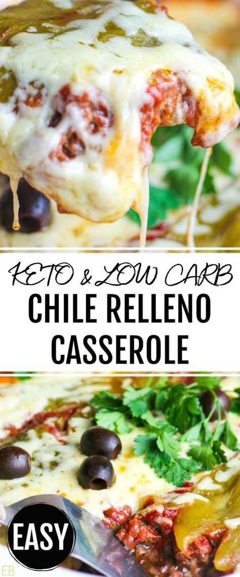 Relleno Casserole, Chile Relleno Casserole, Tartiflette Recipe, Eat Beautiful, Low Carb Chili, Drink Party, Chile Relleno, Mexican Dinner, Low Carb Paleo