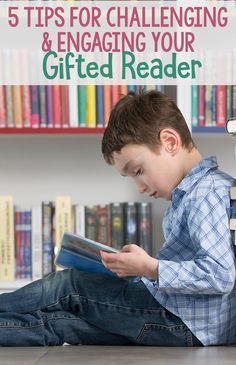 5 tips for challenging & engaging gifted readers #education #parenting Parenting Blogs, School Prep, Parenting Education, Homeschool Tips, Struggling Students, Parenting Classes, Routine Chart, Parenting Ideas, Parenting Inspiration